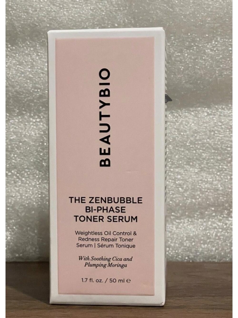 Beauty Bio Zenbubble Bi-Phase Toner Serum 1.7 oz New In Box